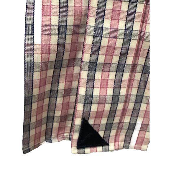 UNTUCKit Shirt Adult Large Wrinkle Free Casual White Blue Pink Plaid Mens - Picture 3 of 6